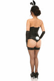 Lavish 4 PC Seductive Bunny Corset Costume - Daisy Corsets - Flyclothing LLC