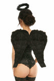 Daisy Corsets Lavish 3 PC Sexy Midnight Angel Corset Costume - Daisy Corsets - Flyclothing LLC