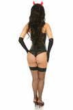 Daisy Corsets Lavish 4 PC Gothic Devil Corset Costume - Daisy Corsets - Flyclothing LLC