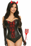 Daisy Corsets Lavish 4 PC Gothic Devil Corset Costume - Daisy Corsets - Flyclothing LLC