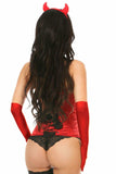 Lavish 4 PC Daring Devil Corset Costume - Daisy Corsets - Flyclothing LLC