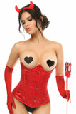 Daisy Corsets Lavish 4 PC Sexy Red Devil Corset Costume - Daisy Corsets - Flyclothing LLC