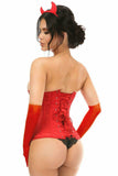 Daisy Corsets Lavish 4 PC Sexy Red Devil Corset Costume - Daisy Corsets - Flyclothing LLC