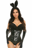 Daisy Corsets Lavish 4 PC Sexy Bunny Corset Costume - Daisy Corsets - Flyclothing LLC