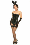 Lavish 4 PC Vinyl Bunny Corset Costume - Daisy Corsets - Flyclothing LLC