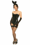 Daisy Corsets Lavish 4 PC Vinyl Bunny Corset Costume - Daisy Corsets - Flyclothing LLC