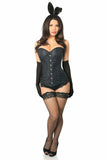Daisy Corsets Lavish 4 PC Brocade Bunny Corset Costume - Daisy Corsets - Flyclothing LLC