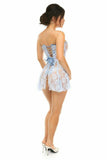 Daisy Corsets Lavish Lt Blue Sheer Lace Corset Dress - Daisy Corsets - Flyclothing LLC