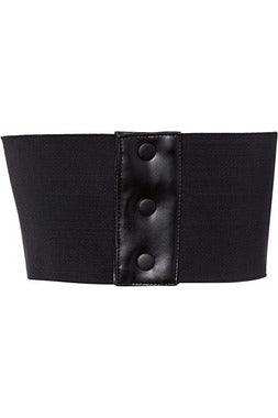 Daisy Corsets Lavish White w/Black Lace Overlay Corset Belt Cincher - Daisy Corsets - Flyclothing LLC