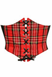 Lavish Red Plaid Corset Belt Cincher - Daisy Corsets - Flyclothing LLC