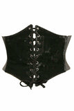 Lavish Black Velvet Corset Belt Cincher - Daisy Corsets - Flyclothing LLC