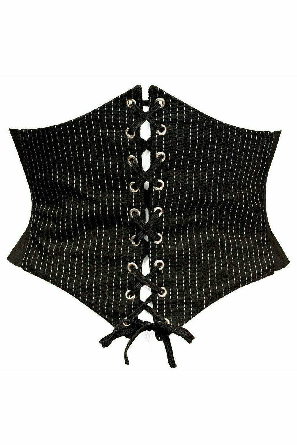 Daisy Corsets Lavish Pinstripe Corset Belt Cincher - Daisy Corsets - Flyclothing LLC