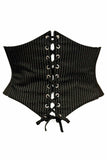 Lavish Pinstripe Corset Belt Cincher - Daisy Corsets - Flyclothing LLC