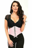 Daisy Corsets Lavish Lt Pink Lace Corset Belt Cincher - Daisy Corsets - Flyclothing LLC