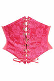 Daisy Corsets Lavish Fuchsia Lace Corset Belt Cincher - Daisy Corsets - Flyclothing LLC