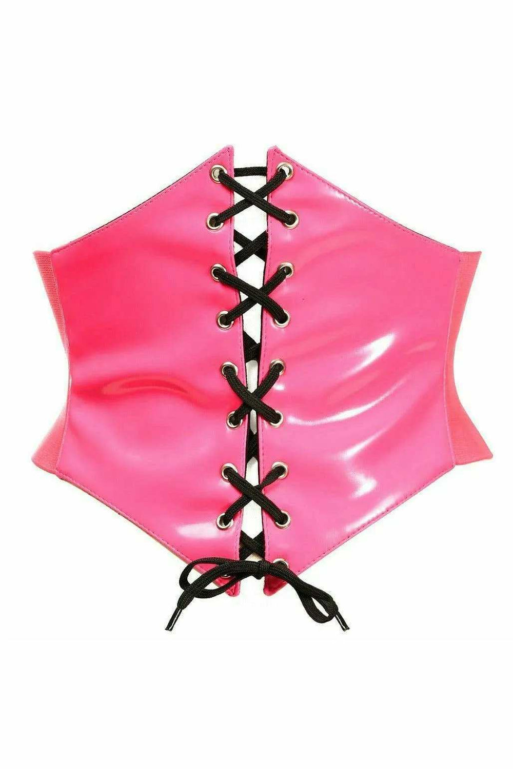 Daisy Corsets Lavish Hot Pink Patent Corset Belt Cincher - Daisy Corsets - Flyclothing LLC