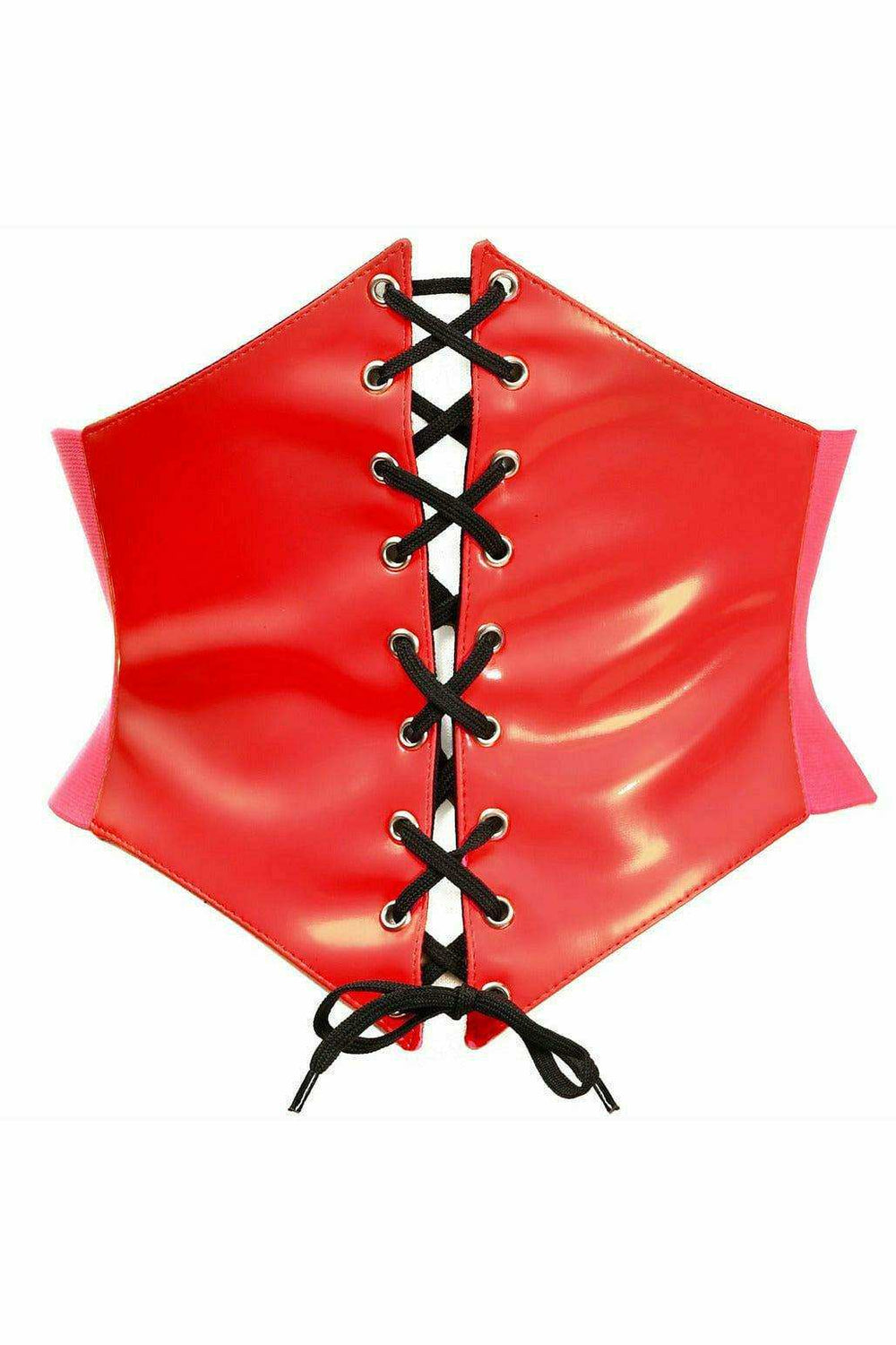 Daisy Corsets Lavish Red Patent Corset Belt Cincher - Daisy Corsets - Flyclothing LLC