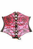 Daisy Corsets Lavish Fuchsia Embroidered Corset Belt Cincher - Daisy Corsets - Flyclothing LLC