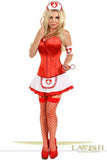 Daisy Corsets Lavish 5 PC Pin-Up Nurse Corset Costume - Daisy Corsets - Flyclothing LLC
