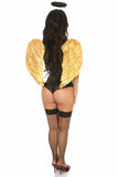 Daisy Corsets Lavish 3 PC Gothic Angel Corset Costume - Daisy Corsets - Flyclothing LLC