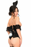Daisy Corsets Lavish 3 PC Daring Lace Bunny Corset Costume - Daisy Corsets - Flyclothing LLC