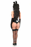Lavish 4 PC Vinyl Vixen Bunny Corset Costume - Daisy Corsets - Flyclothing LLC
