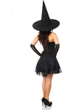 Daisy Corsets Lavish 3 PC Sultry Witch Corset Dress Costume - Daisy Corsets - Flyclothing LLC