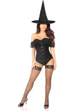 Daisy Corsets Lavish 3 PC Premium Lace Witch Corset Costume - Daisy Corsets - Flyclothing LLC