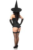 Daisy Corsets Lavish 3 PC Midnight Witch Corset Costume - Daisy Corsets - Flyclothing LLC