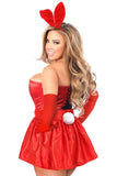 Daisy Corsets Lavish 5 PC Flirty Red Bunny Corset Costume - Daisy Corsets - Flyclothing LLC