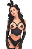 Daisy Corsets Lavish 4 PC Daring Bunny Corset Costume - Daisy Corsets - Flyclothing LLC