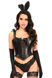 Daisy Corsets Lavish 4 PC Faux Leather Bunny Corset Costume - Daisy Corsets - Flyclothing LLC