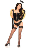 Daisy Corsets Lavish 4 PC Vinyl Golden Angel Corset Costume - Daisy Corsets - Flyclothing LLC