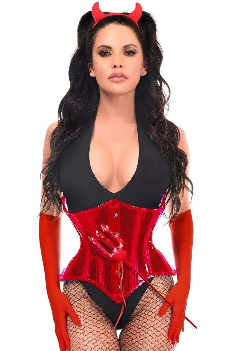 Daisy Corsets Lavish 4 PC Red Festival Devil Corset Costume - Daisy Corsets - Flyclothing LLC
