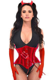 Daisy Corsets Lavish 4 PC Red Festival Devil Corset Costume - Daisy Corsets - Flyclothing LLC