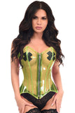 Daisy Corsets Lavish Clear Green Overbust Corset - Daisy Corsets - Flyclothing LLC