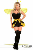 Daisy Corsets Lavish 4 PC Queen Bee Costume - Daisy Corsets - Flyclothing LLC