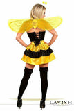 Daisy Corsets Lavish 4 PC Queen Bee Costume - Daisy Corsets - Flyclothing LLC