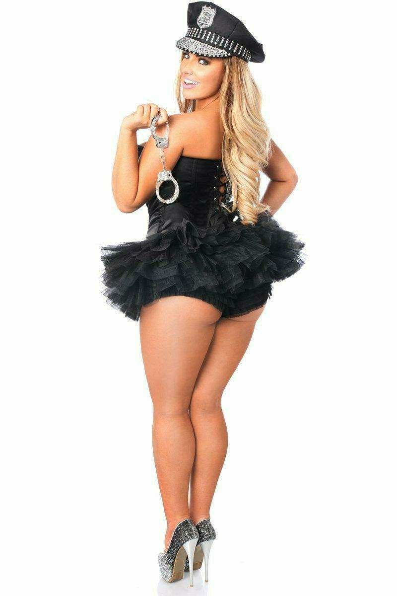 Daisy Corsets Lavish Flirty Cop Corset Costume - Daisy Corsets - Flyclothing LLC