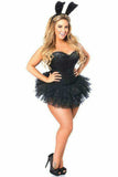 Daisy Corsets Lavish Tuxedo Bunny Corset Costume - Daisy Corsets - Flyclothing LLC