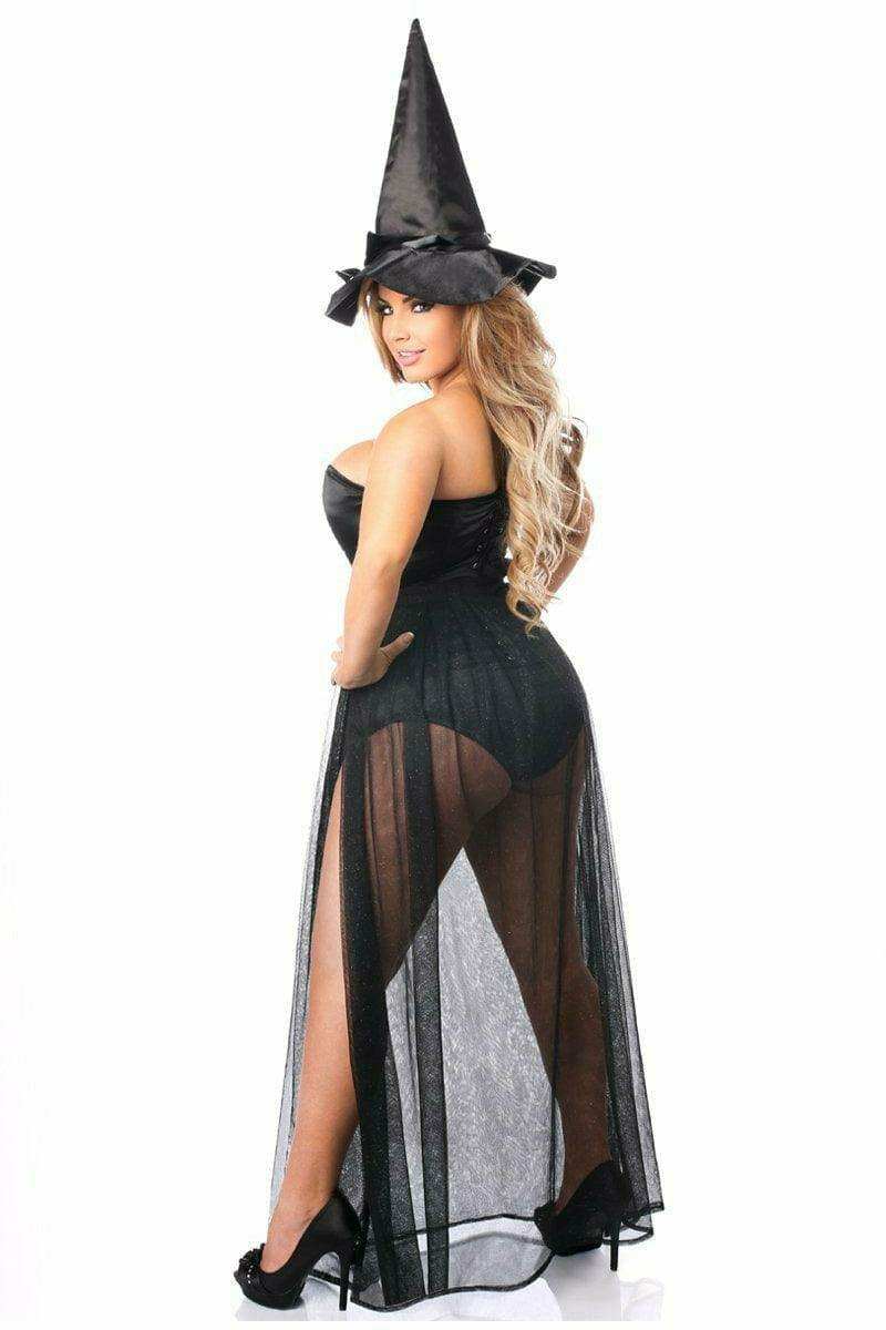 Daisy Corsets Lavish 3 PC Evil Witch Corset Costume - Daisy Corsets - Flyclothing LLC