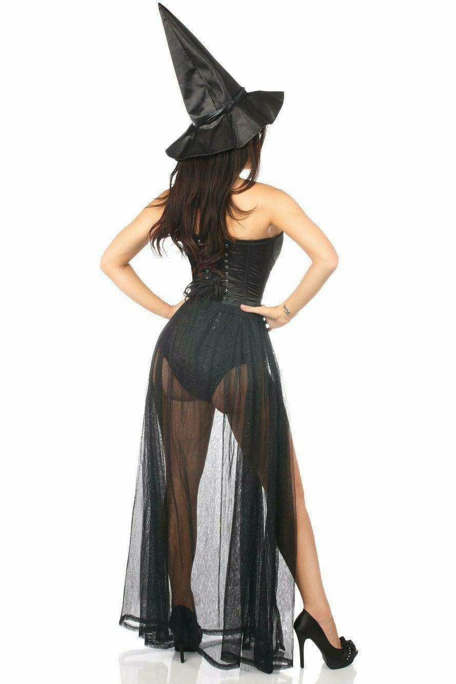 Daisy Corsets Lavish 3 PC Evil Witch Corset Costume - Daisy Corsets - Flyclothing LLC