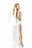 Daisy Corsets Lavish 4 PC Glitter Fantasy Angel Corset Costume - Daisy Corsets - Flyclothing LLC