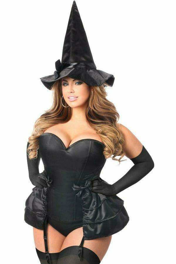 Daisy Corsets Lavish 4 PC Midnight Witch Corset Costume - Daisy Corsets - Flyclothing LLC