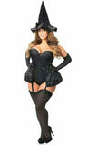 Daisy Corsets Lavish 4 PC Midnight Witch Corset Costume - Daisy Corsets - Flyclothing LLC