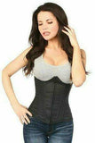 Daisy Corsets Lavish Black Cotton Underbust Corset - Daisy Corsets - Flyclothing LLC