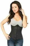 Daisy Corsets Lavish Black Cotton Underbust Corset - Daisy Corsets - Flyclothing LLC