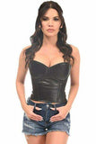 Daisy Corsets Lavish Faux Leather Underwire Bustier - Daisy Corsets - Flyclothing LLC