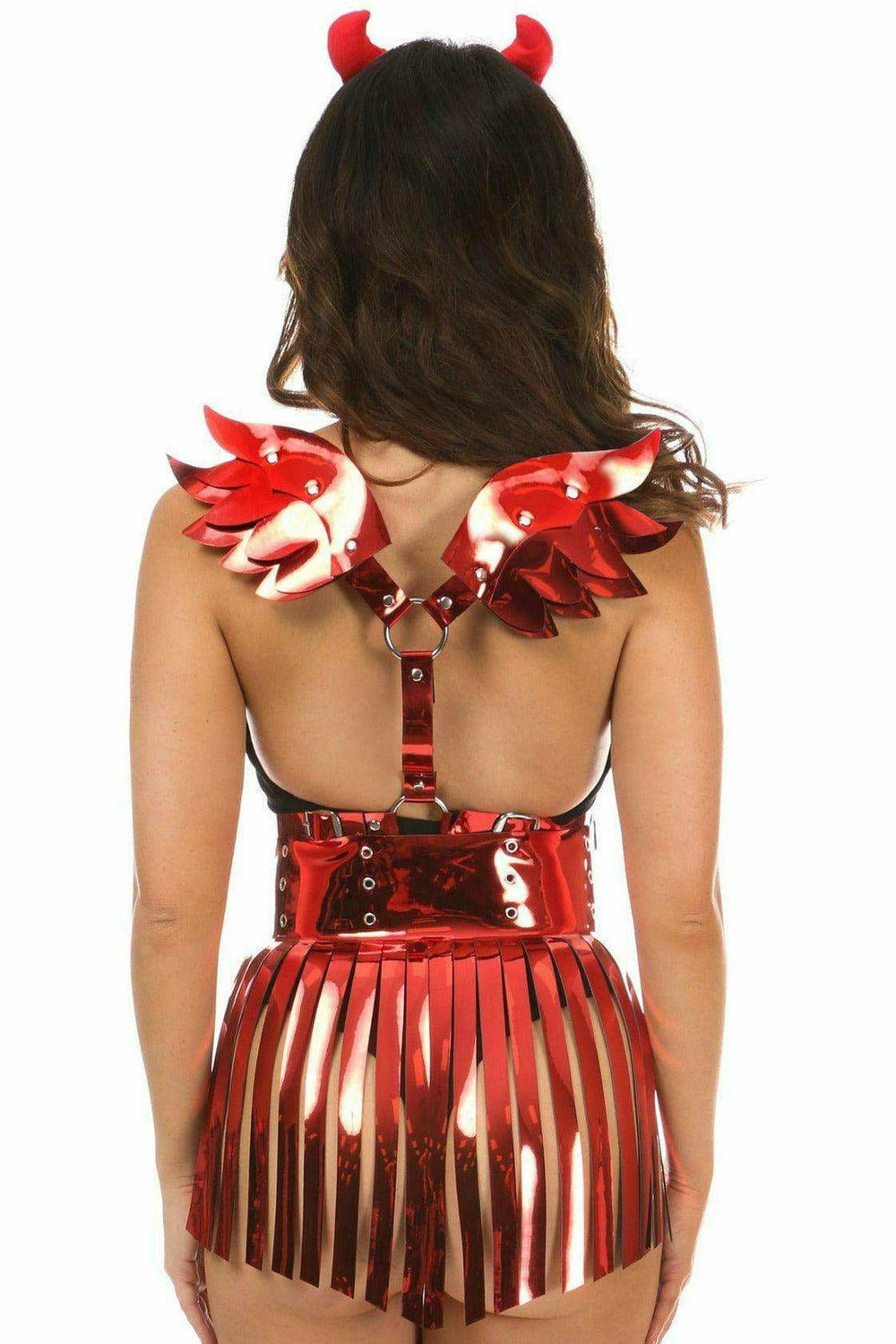 Daisy Corsets Lavish 4 PC Sexy Devil Costume - Daisy Corsets - Flyclothing LLC