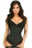 Daisy Corsets Lavish Pinstripe Underbust Corset - Daisy Corsets - Flyclothing LLC